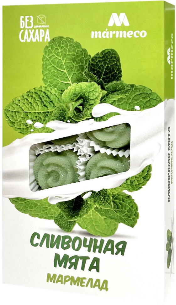  Мармелад без сахара  "Сливочная мята" 180г  в Хабаровске